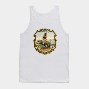 1876 Virginia Coat of Arms Tank Top